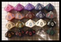 Dice : Dice - 10D - ZZ Group Misc Chessex 2 Class Photo - FA collection buy Dec 2010